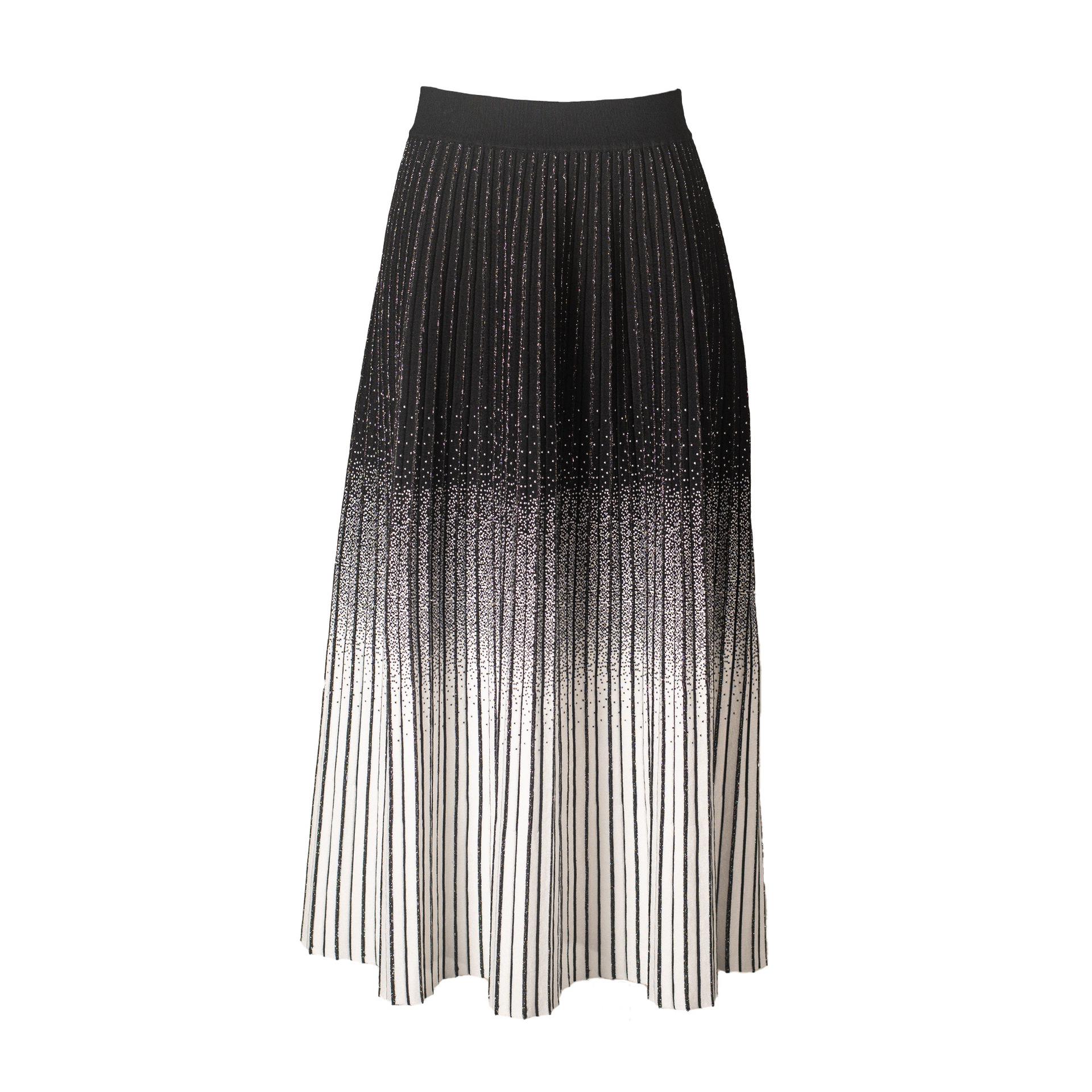 Women s Gradient Knit Pleated A-Line Skirt - Elastic Waist, Hip-Covering, Slimming Autumn/Winter Design One Size (80CM) белый
Women s Gradient Knit Pleated A-Line Skirt - Elastic Waist, Hip-Covering, Slimming Autumn/Winter Design One Size (80CM) белый
