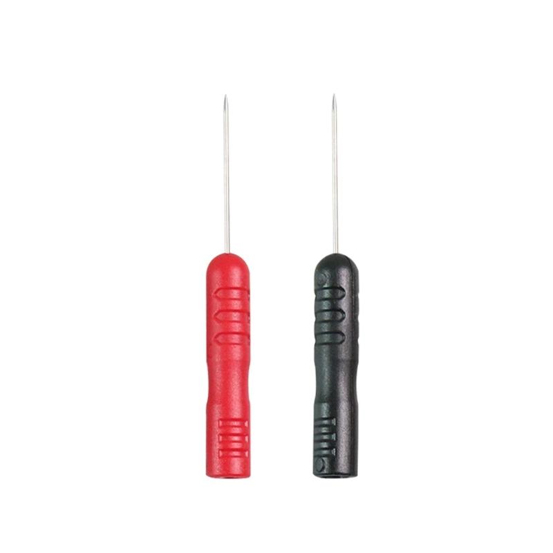 Pair Accuracy Test Probes Strong Metal & Plastic Construction Automotive Test Leads for Car Electrical Diagnostics
Pair Accuracy Test Probes Strong Metal & Plastic Construction Automotive Test Leads for Car Electrical Diagnostics