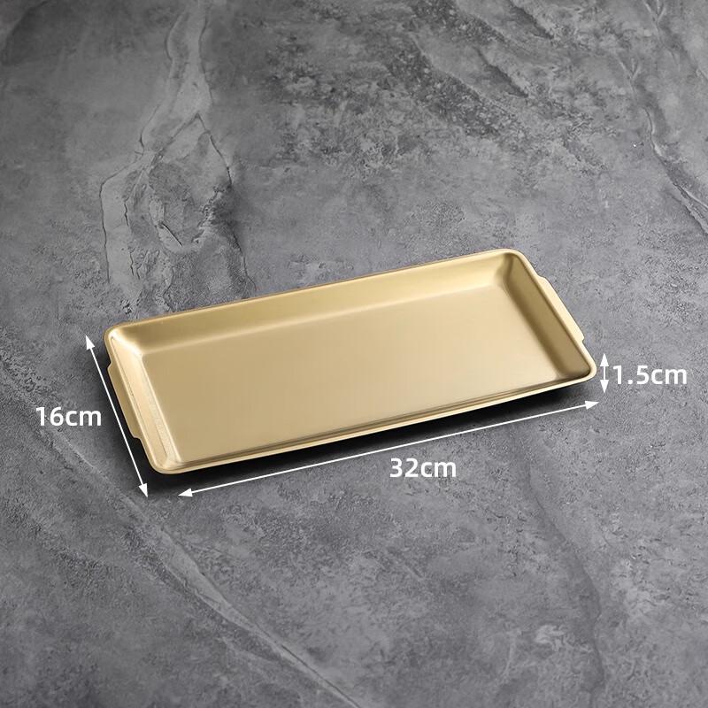 Thickened 304 Stainless Steel Rectangular Serving Tray
Thickened 304 Stainless Steel Rectangular Serving Tray