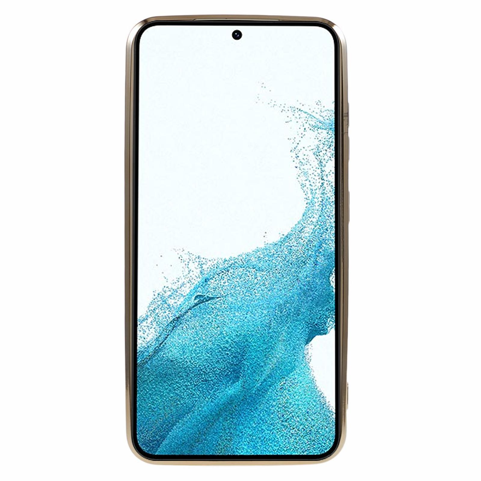 Shockproof TPU Phone Case for Samsung Galaxy S22 5G Electroplating 6D Glossy Phone Cover Black
Shockproof TPU Phone Case for Samsung Galaxy S22 5G Electroplating 6D Glossy Phone Cover Black
