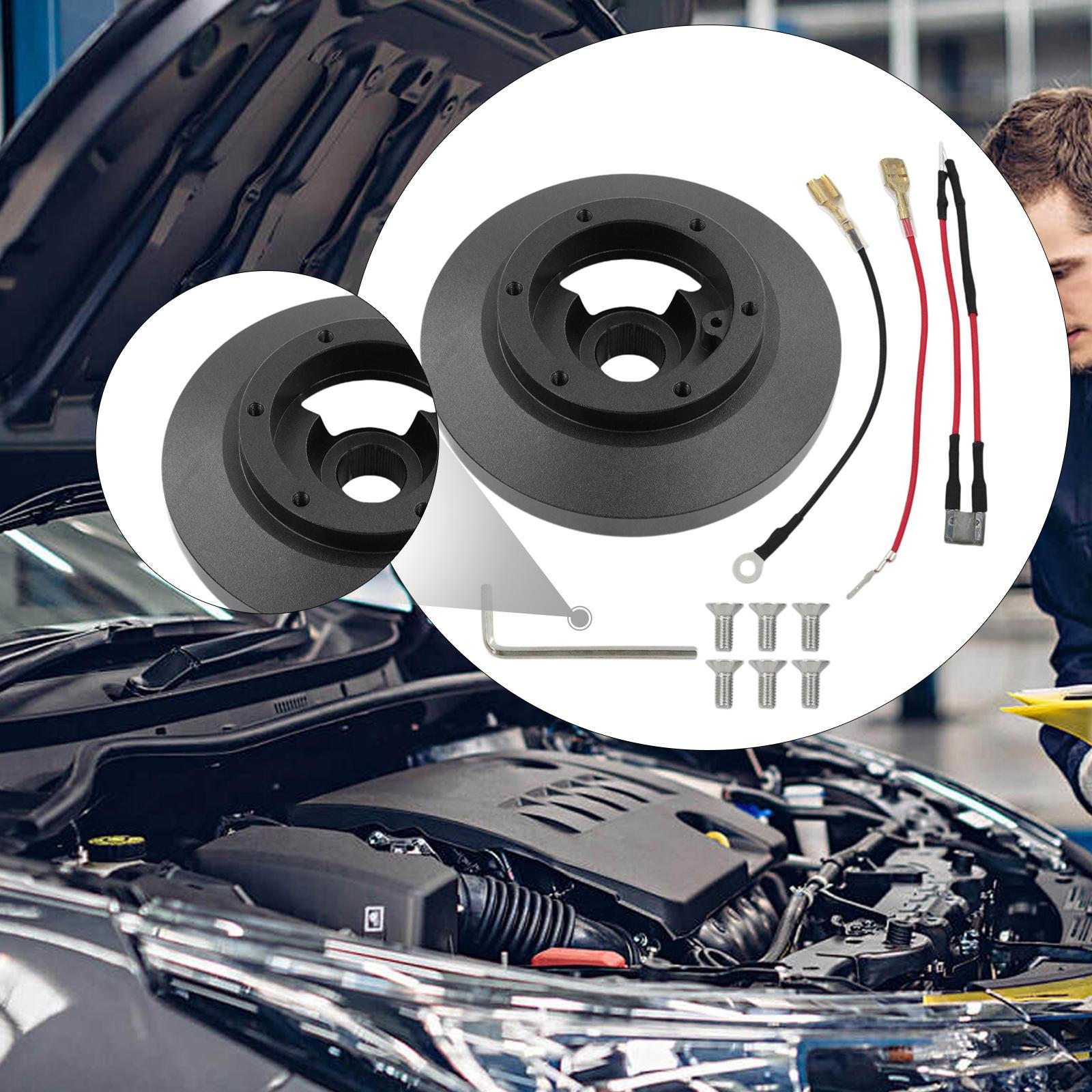 Steering Wheel Short Hub Adapter Kit 6 Hole Automotive Accessories Vehicle Parts Spare
Steering Wheel Short Hub Adapter Kit 6 Hole Automotive Accessories Vehicle Parts Spare