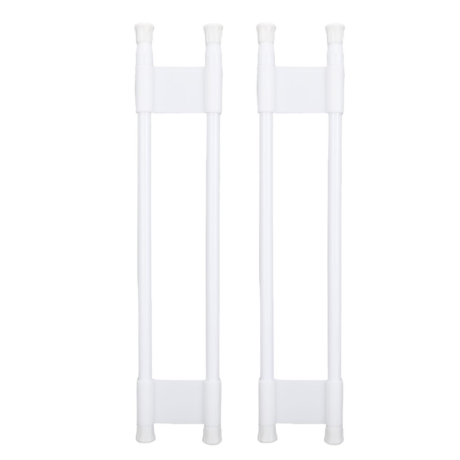 2PCS RV Refrigerator Bar Double Row 16in-28in Adjustable RV Refrigerator Tension Rods for Travel белый
2PCS RV Refrigerator Bar Double Row 16in-28in Adjustable RV Refrigerator Tension Rods for Travel белый