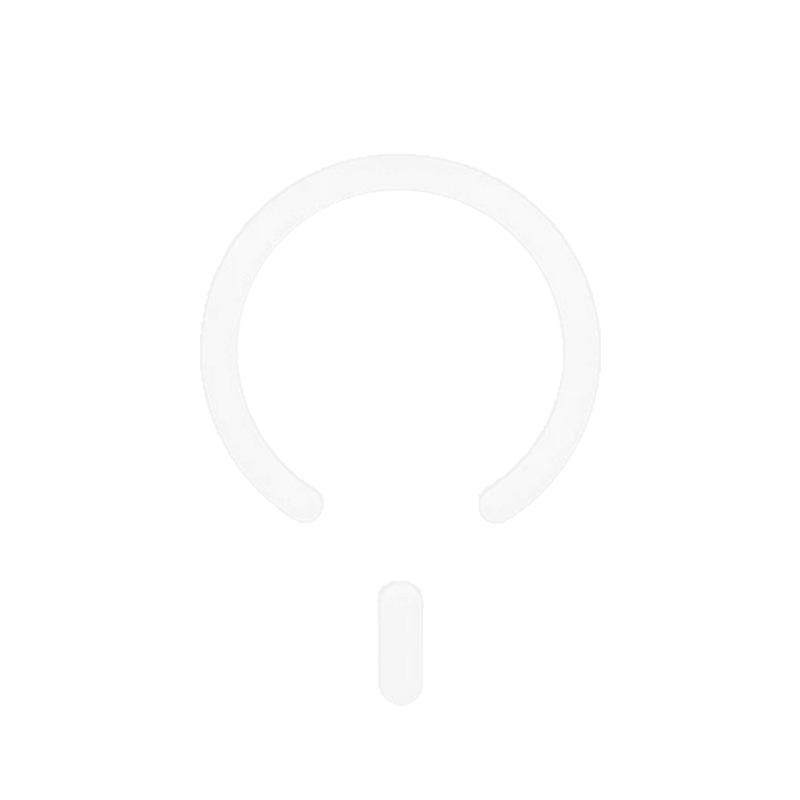 Ultra-thin MagSafe Magnetic Ring for Wireless Charging and Phone Attachment 1-pack білий
Ultra-thin MagSafe Magnetic Ring for Wireless Charging and Phone Attachment 1-pack білий