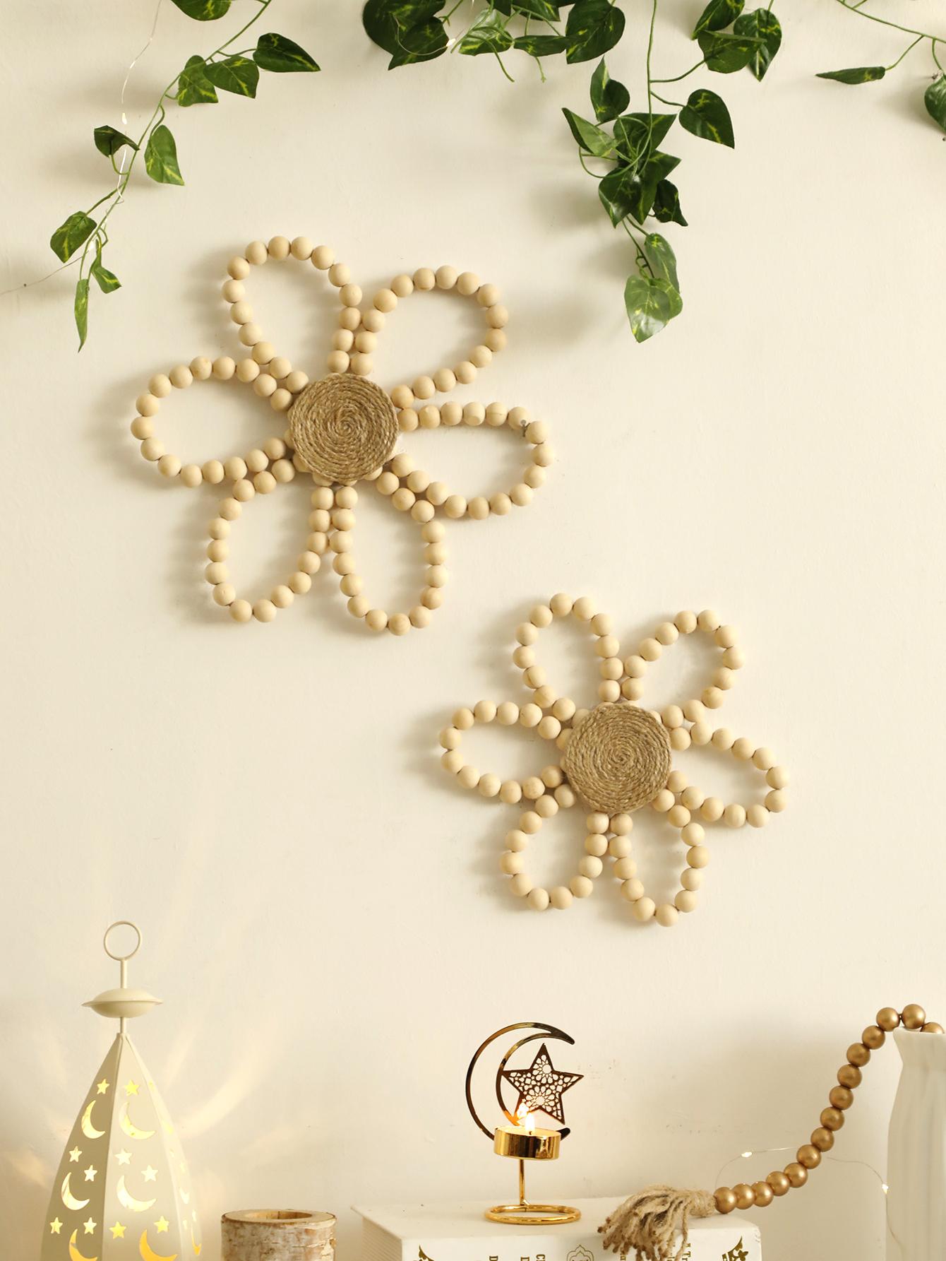 Wooden Beads Flower Hanging Decoration Spring Floral Boho Home Decoration Wall Decor Garland Farmhouse Ornament Pastoral Style
Wooden Beads Flower Hanging Decoration Spring Floral Boho Home Decoration Wall Decor Garland Farmhouse Ornament Pastoral Style