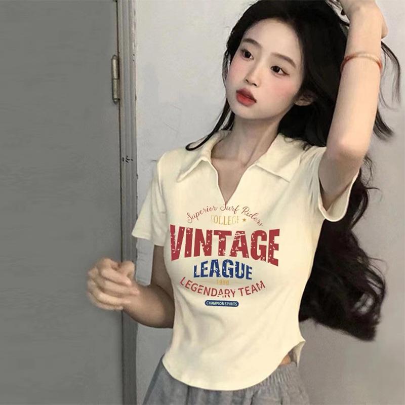 2025 Summer Women s Niche Design V-Neck Short Sleeve Slim Fit Polo Shirt 2XL (120-130 jin)
2025 Summer Women s Niche Design V-Neck Short Sleeve Slim Fit Polo Shirt 2XL (120-130 jin)