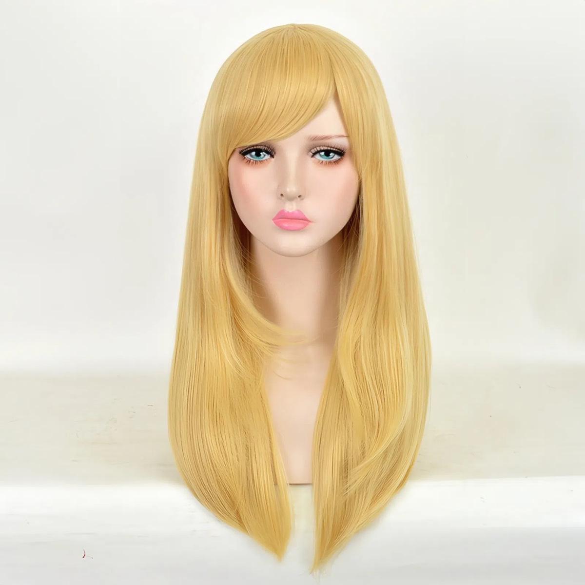 Alice in Wonderland Cinderella Golden Cosplay Wig with Headband
Alice in Wonderland Cinderella Golden Cosplay Wig with Headband