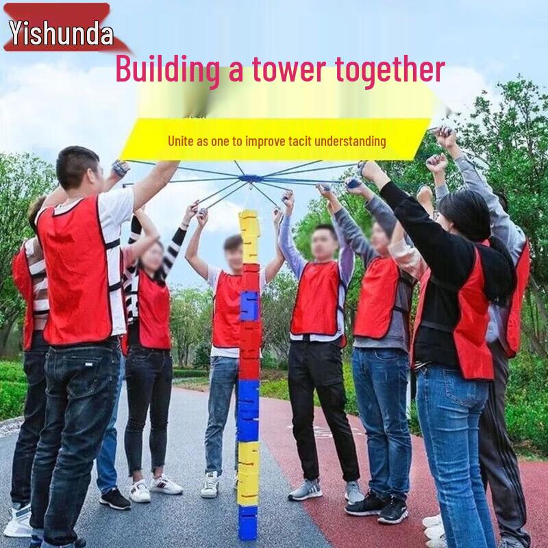 Cooperative Tower Building Team Challenge Game
Cooperative Tower Building Team Challenge Game
