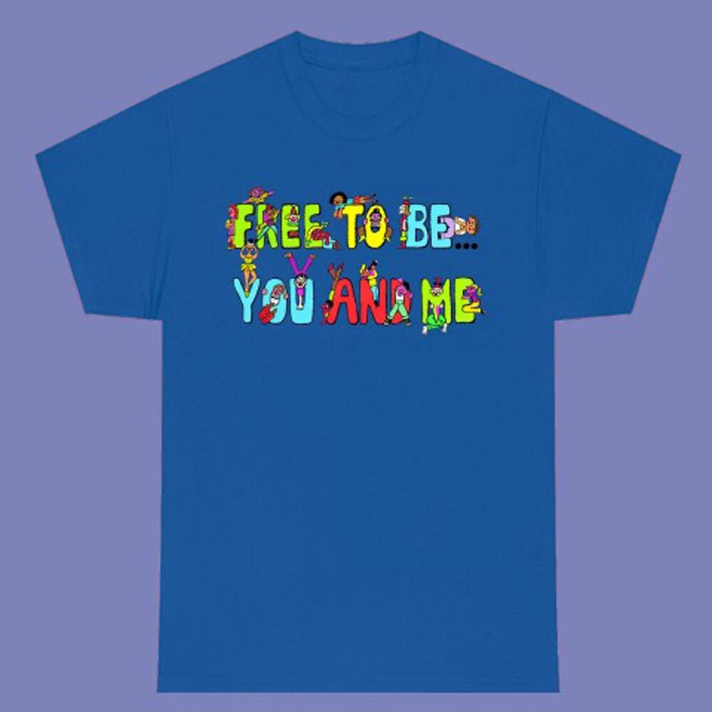 Free To Be You and Me Children TV Show Men s Navy Blue Size S-3XL 4XL
Free To Be You and Me Children TV Show Men s Navy Blue Size S-3XL 4XL