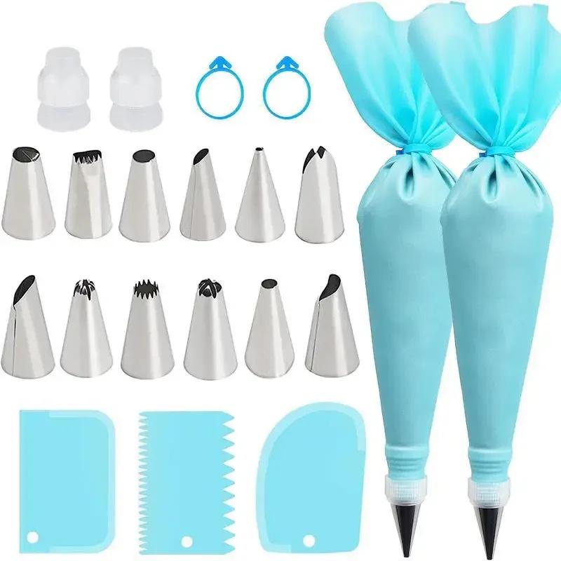 Piping Bags Pastry Socket Bag Cake Decorating Tools Reusable DIY Cake Icing Piping Stainless Nozzle Cream Mouth Baking Tools
Piping Bags Pastry Socket Bag Cake Decorating Tools Reusable DIY Cake Icing Piping Stainless Nozzle Cream Mouth Baking Tools