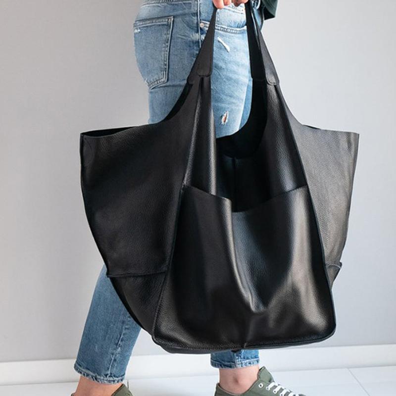 Handmade Big Beach Tote Bag High Capacity Zipper Shoulder Solid Color Multifunction Handbags For Ladies
Handmade Big Beach Tote Bag High Capacity Zipper Shoulder Solid Color Multifunction Handbags For Ladies