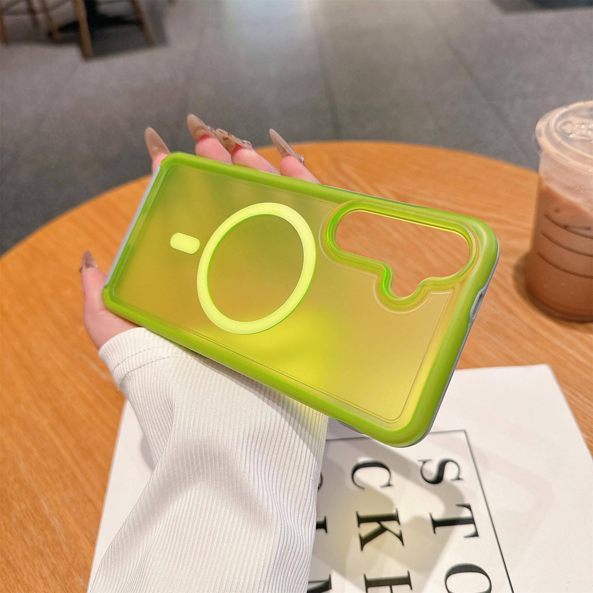 For Samsung Galaxy S24 Case Compatible with MagSafe Skin Touch TPU+PC Phone Back Cover Mint Green
For Samsung Galaxy S24 Case Compatible with MagSafe Skin Touch TPU+PC Phone Back Cover Mint Green