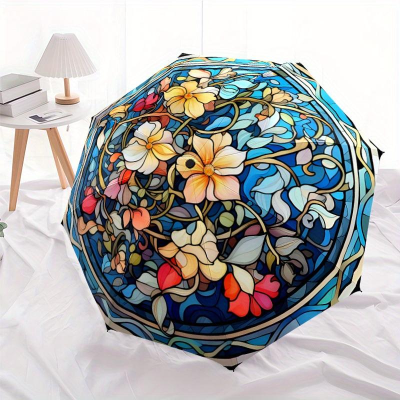 Automatic Open Compact Umbrella with Floral pattern - Elegant Floral design in Blue, Yellow, Green, Red, Orange, White, Black, (as the picture,Iron&8K)
Automatic Open Compact Umbrella with Floral pattern - Elegant Floral design in Blue, Yellow, Green, Red, Orange, White, Black, (as the picture,Iron&8K)