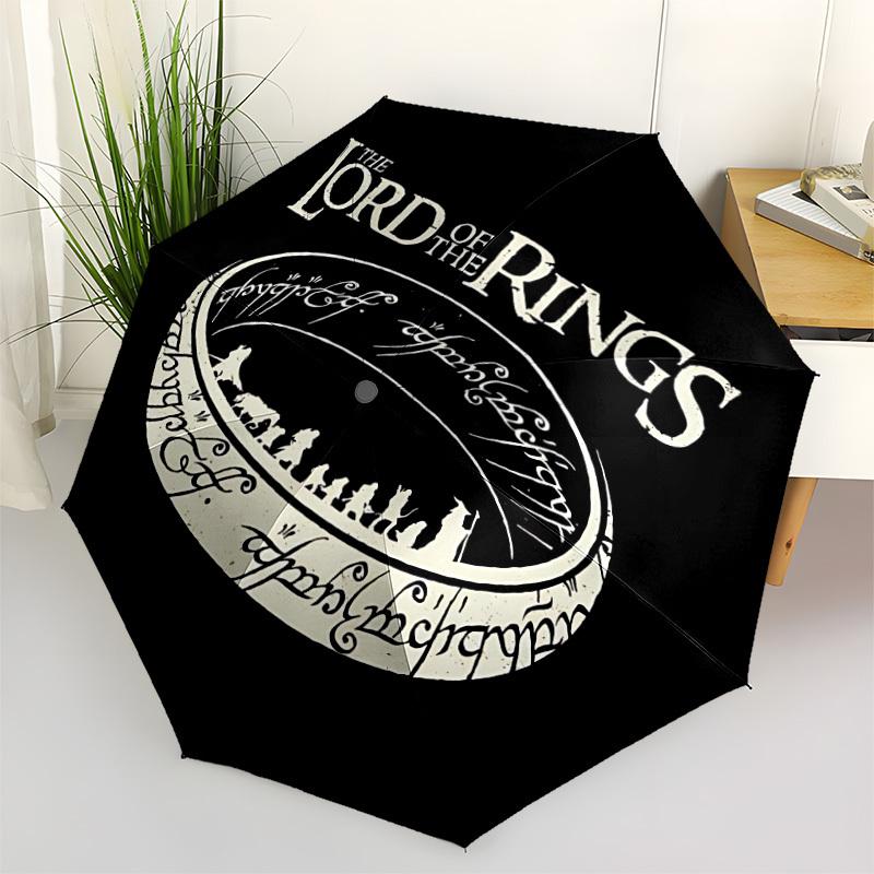 1pc Lord of the Rings Automatic Folding Umbrella - Sturdy 8-Rib Polyester Canopy,Sun-Defying Travel Companion yy251023150
1pc Lord of the Rings Automatic Folding Umbrella - Sturdy 8-Rib Polyester Canopy,Sun-Defying Travel Companion yy251023150