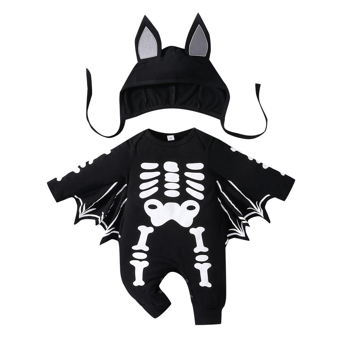 Spring and Autumn New Baby Halloween Bat Round Neck Long Sleeve Jumpsuit 18-24M рожевий
Spring and Autumn New Baby Halloween Bat Round Neck Long Sleeve Jumpsuit 18-24M рожевий