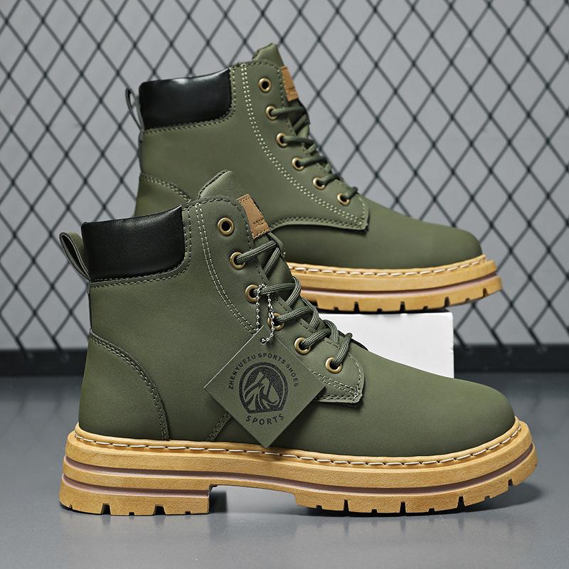 Ботинки Мартина Мужские 2024 Зимние Высокие Британский Стиль Ретро Желтые Ботинки Увеличивающие Рост Толстая Подошва Рабочие Ботинки 44
Ботинки Мартина Мужские 2024 Зимние Высокие Британский Стиль Ретро Желтые Ботинки Увеличивающие Рост Толстая Подошва Рабочие Ботинки 44