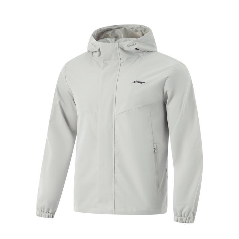 Li-Ning Fitness Series Sports Casual Simple Solid Color Hooded Windbreaker Men Outerwear Water-Droplet-Gray AFDUC35-6 XL
Li-Ning Fitness Series Sports Casual Simple Solid Color Hooded Windbreaker Men Outerwear Water-Droplet-Gray AFDUC35-6 XL