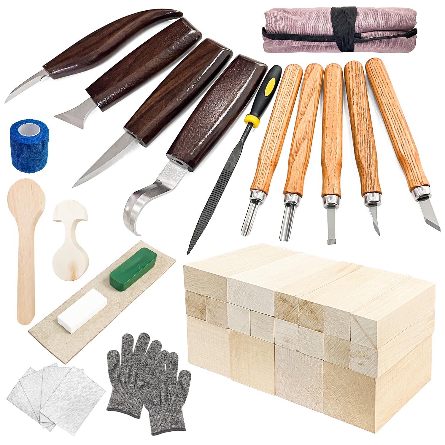 Socpuro Carving Knife Wood Chisel for Art Knife with Wooden and Irregular from Rough to Blade Seal Woodworking Storage Case Included Set, Carving,
Socpuro Carving Knife Wood Chisel for Art Knife with Wooden and Irregular from Rough to Blade Seal Woodworking Storage Case Included Set, Carving,