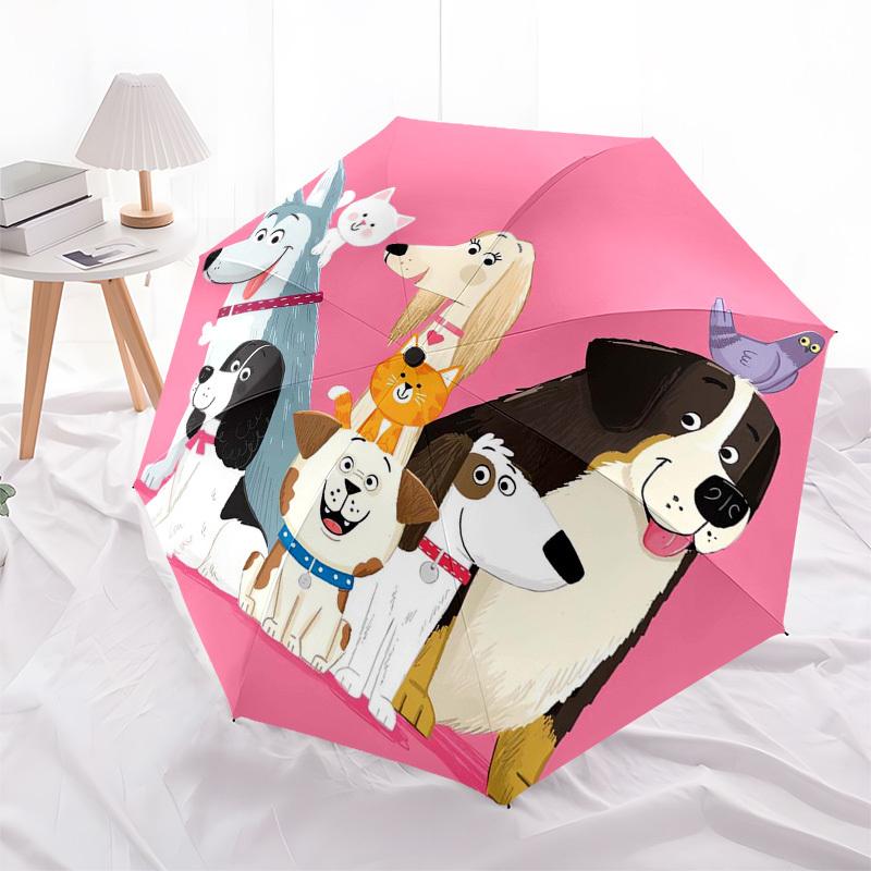 1pc Cartoon Dogs and Cats Umbrella with Plastic Handle,Suitable for All Seasons Home Travel Outdoor Umbrellaptys31054
1pc Cartoon Dogs and Cats Umbrella with Plastic Handle,Suitable for All Seasons Home Travel Outdoor Umbrellaptys31054