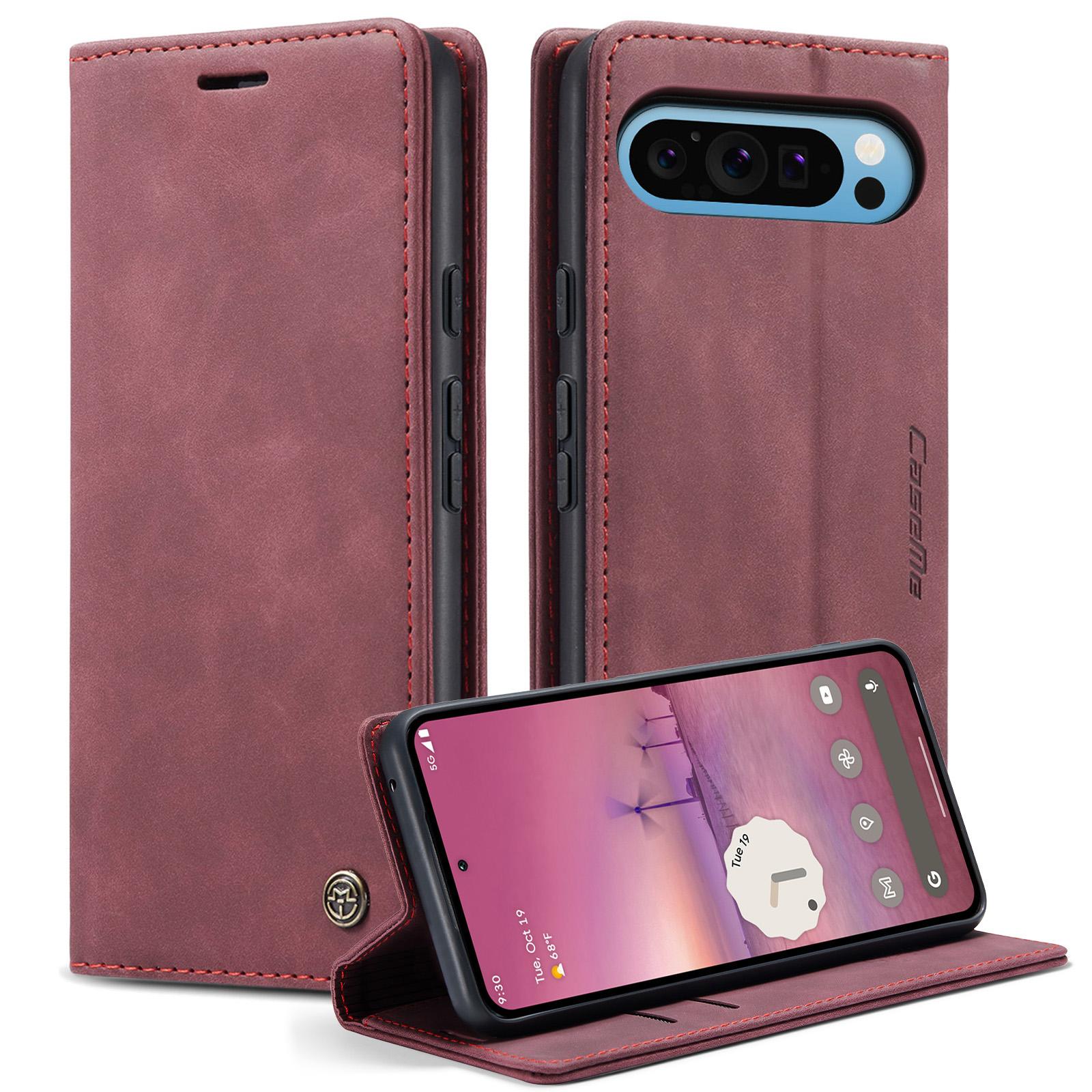 CaseMe-013 Wallet Card Slots Magnetic For Google Pixel 10 Pro XL/9 Pro XL Luxury PU Leather Case Skins Cover Stand 16.9*8*1.8cm вина червоного кольору
CaseMe-013 Wallet Card Slots Magnetic For Google Pixel 10 Pro XL/9 Pro XL Luxury PU Leather Case Skins Cover Stand 16.9*8*1.8cm вина червоного кольору