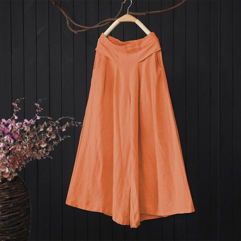 Women s Winter Cotton Linen High-Waist Skirt Pants - Slimming, Artistic, Loose Fit, Wide Leg M (recommended for 85-105 jin) помаранчевий/червоний
Women s Winter Cotton Linen High-Waist Skirt Pants - Slimming, Artistic, Loose Fit, Wide Leg M (recommended for 85-105 jin) помаранчевий/червоний