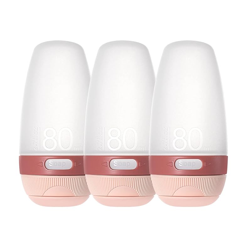 Benjugie travel bottle Made of food grade silicone small container Leak proof refill container For business trips for travel shampoo bottle set of 3
Benjugie travel bottle Made of food grade silicone small container Leak proof refill container For business trips for travel shampoo bottle set of 3