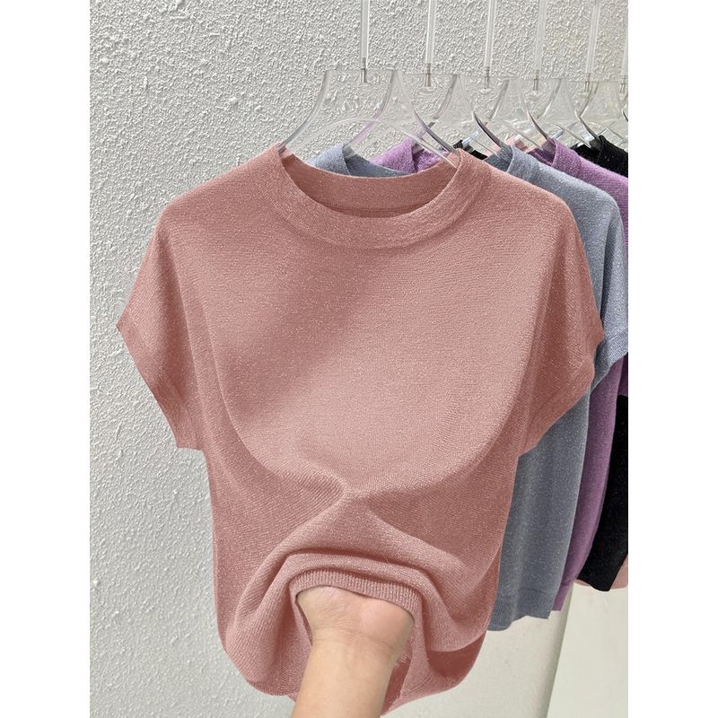 Летящий рукав, рукав реглан из ледяного шелка, легче всего сочетать, трикотаж с круглым вырезом Deep Red ~ Bright Silk L
Летящий рукав, рукав реглан из ледяного шелка, легче всего сочетать, трикотаж с круглым вырезом Deep Red ~ Bright Silk L