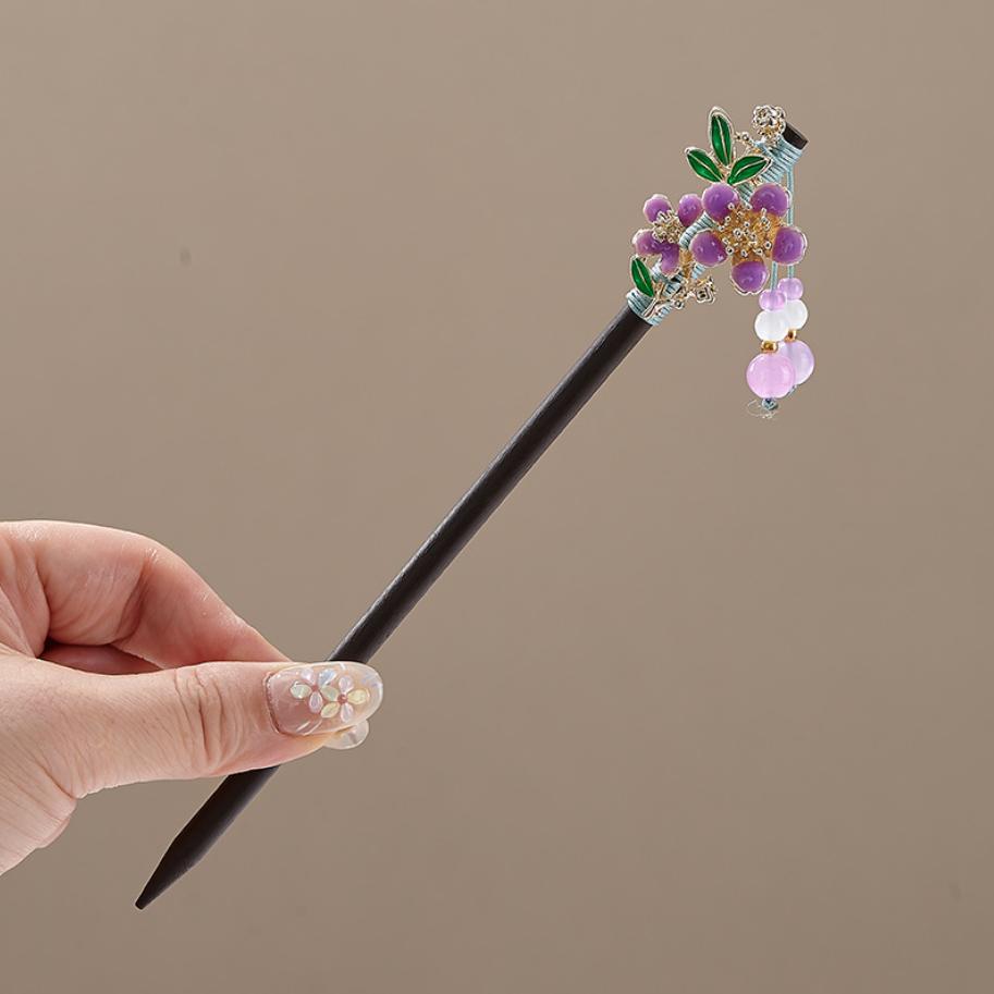 Wooden Hair Stick Chinese Style Winding Flower Hairpin With Tassel Elegant Lady Hanfu Hair Clip Hair Accessories Vintage Gift
Wooden Hair Stick Chinese Style Winding Flower Hairpin With Tassel Elegant Lady Hanfu Hair Clip Hair Accessories Vintage Gift