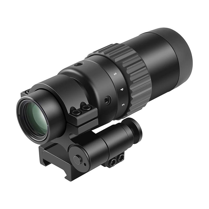 Feyachi M36 1.5X - 5X Red Dot Sight Optics Magnifier with Flip to Side Mount чорний
Feyachi M36 1.5X - 5X Red Dot Sight Optics Magnifier with Flip to Side Mount чорний