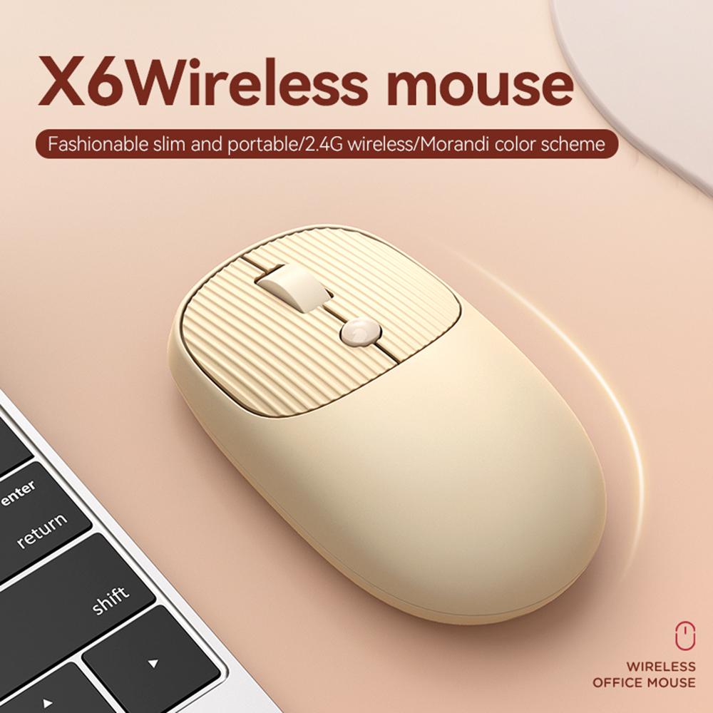 T-WOLF X6 800/1200/2400 DPI Adjustable Ergonomic 2.4G Wireless Mouse for Laptop PC Khaki
T-WOLF X6 800/1200/2400 DPI Adjustable Ergonomic 2.4G Wireless Mouse for Laptop PC Khaki