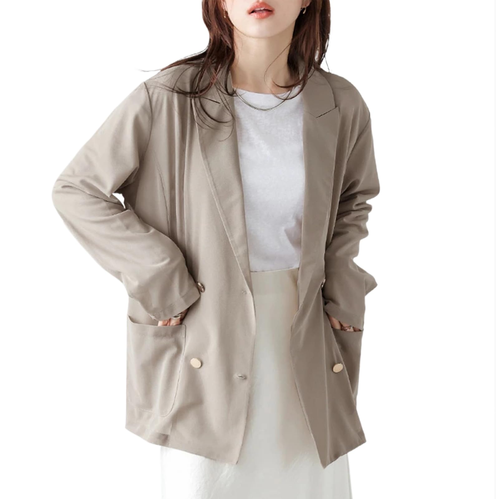 Fealood Прозрачный УФ Большие размеры Кондиционер Солнце для и Осень Женская куртка, Верхняя одежда, Защита, Двубортный, Стройнящий, Доступный, Тонкий, бежевый
Fealood Прозрачный УФ Большие размеры Кондиционер Солнце для и Осень Женская куртка, Верхняя одежда, Защита, Двубортный, Стройнящий, Доступный, Тонкий, бежевый