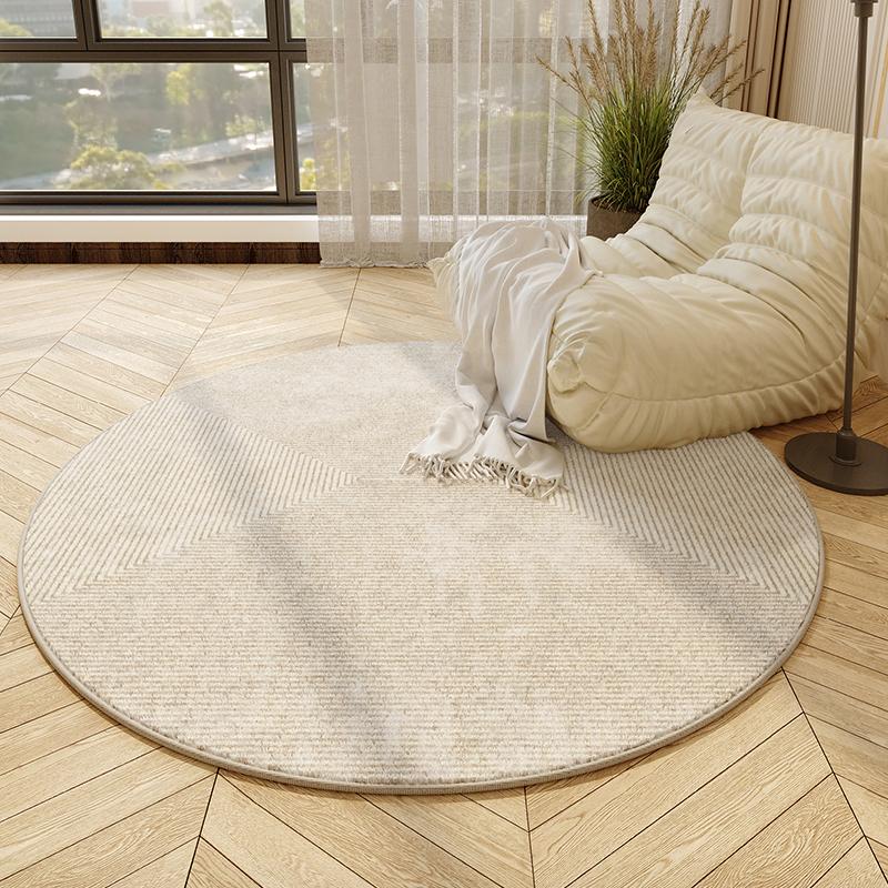 Round Light Luxury Lounge Rug Minimalist Cream Rugs for Bedroom Fluffy Soft Living Room Decoration Carpet Home Thicken Plush Mat 80x80cm
Round Light Luxury Lounge Rug Minimalist Cream Rugs for Bedroom Fluffy Soft Living Room Decoration Carpet Home Thicken Plush Mat 80x80cm