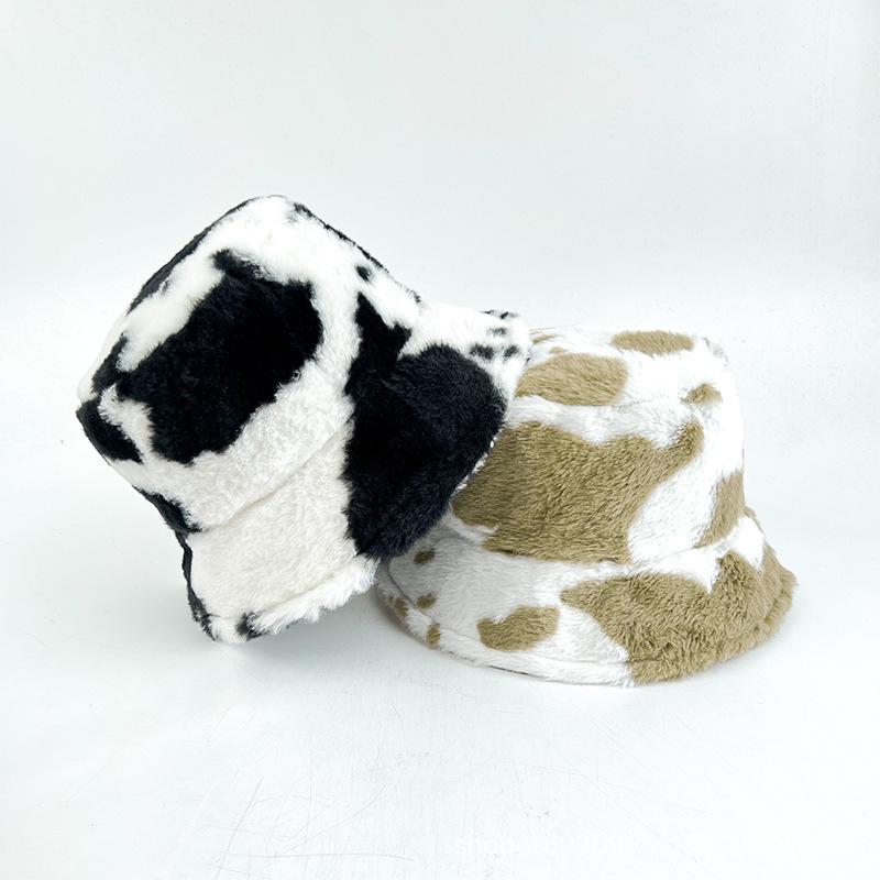 Autumn and winter hat female sweet cute cow plush bucket hat big head circumference warm thickened plush basin hat bucket hat Children s average size (50~ 52cm
Autumn and winter hat female sweet cute cow plush bucket hat big head circumference warm thickened plush basin hat bucket hat Children s average size (50~ 52cm