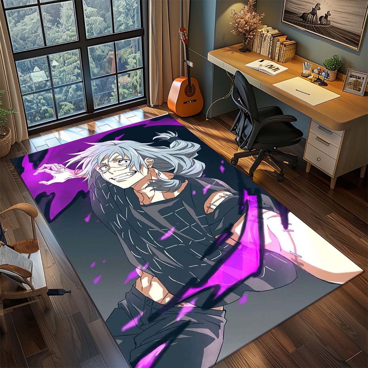 Jujutsu Kaisen Anti Slip Polyester Rug Anime Carpet Living Room Bedroom Floor Mat Home Decor 60x90cm
Jujutsu Kaisen Anti Slip Polyester Rug Anime Carpet Living Room Bedroom Floor Mat Home Decor 60x90cm