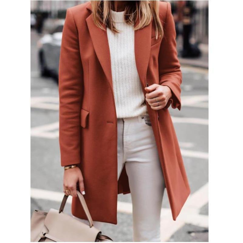 Осенне-зимнее длинное шерстяное женское пальто большого размера и пальто качественные товары S красный
Осенне-зимнее длинное шерстяное женское пальто большого размера и пальто качественные товары S красный