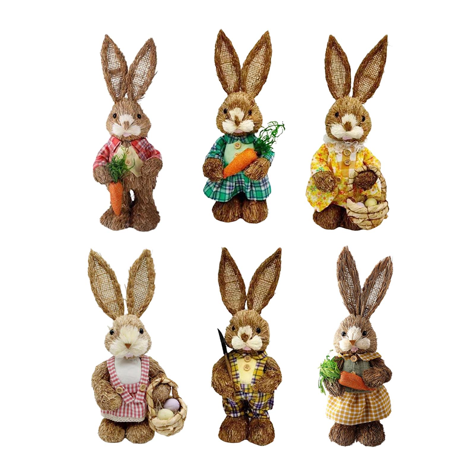 Easter Spring Artificial Straw Bristle Bunny Rabbit Garden Party Ornaments Decoration B
Easter Spring Artificial Straw Bristle Bunny Rabbit Garden Party Ornaments Decoration B