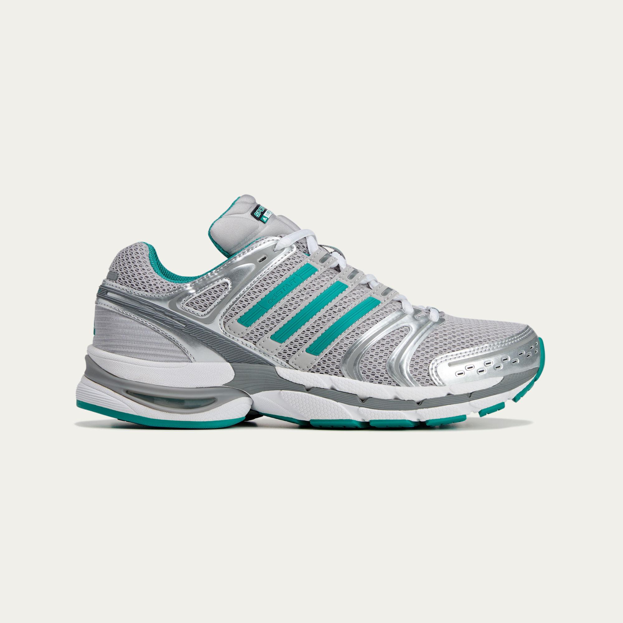 Sporty & Rich x adidas Adistar Control 5 Silver Pure Teal 40.5
Sporty & Rich x adidas Adistar Control 5 Silver Pure Teal 40.5