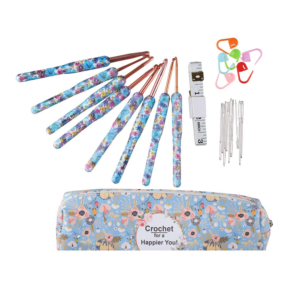 crochet hook case crochet needle crochet hooks crochet hook set crochet ring for finger yarn guide
crochet hook case crochet needle crochet hooks crochet hook set crochet ring for finger yarn guide