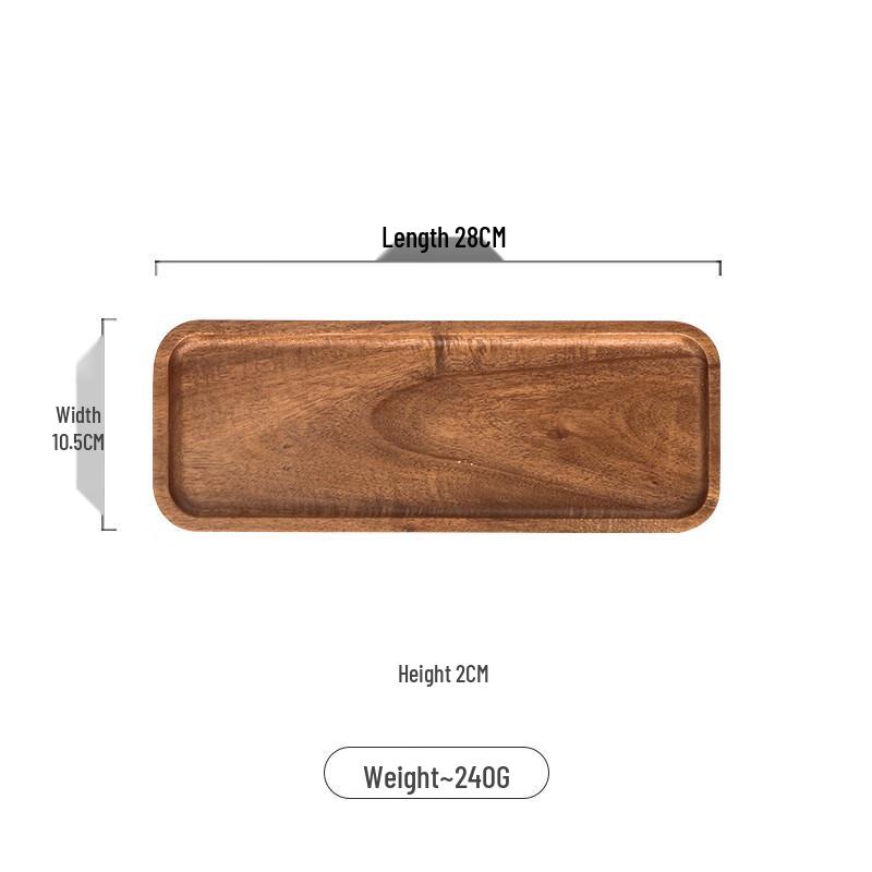Japanese Style Acacia Wood Rectangular Serving Tray
Japanese Style Acacia Wood Rectangular Serving Tray