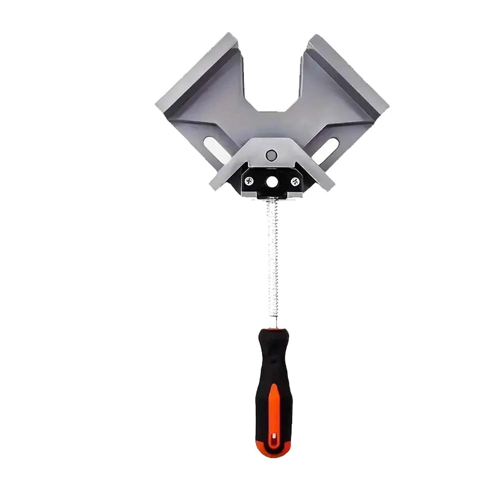 Adjustable Right Angle Clamp With Rocking - Aluminum Alloy, Single Handle 90 Degree Angle Clamp For Woodworking, DIY Projects, Welding, One Size
Adjustable Right Angle Clamp With Rocking - Aluminum Alloy, Single Handle 90 Degree Angle Clamp For Woodworking, DIY Projects, Welding, One Size