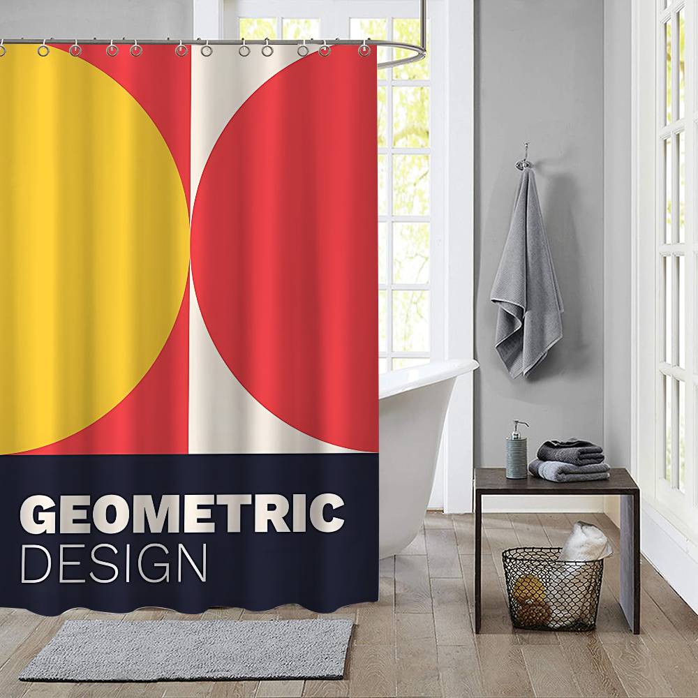 Black And White Modernism Exhibition Vintage Minimalist Bauhaus Waterproof Fabric Shower Curtain Bathroom Decoration Curtain 180x180cm
Black And White Modernism Exhibition Vintage Minimalist Bauhaus Waterproof Fabric Shower Curtain Bathroom Decoration Curtain 180x180cm