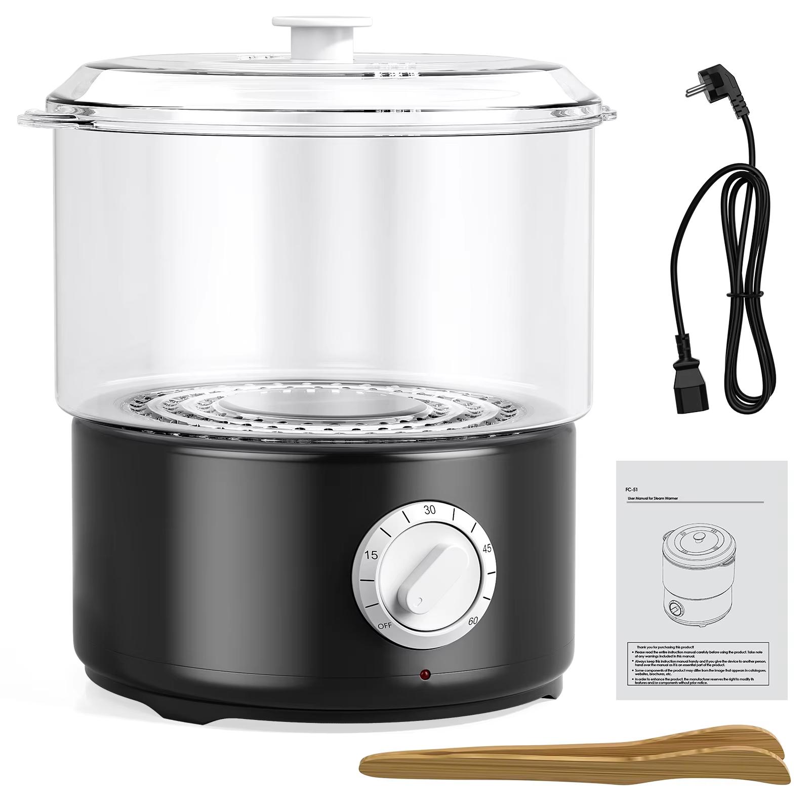 Парогенератор для полотенец, быстрый нагрев, подогреватель полотенец для спа-салона, подогреватель полотенец для лица, 202°F за 10 минут, увлажняющий инструмент для кожи, уход за лицом, бритье EU Plug чёрный
Парогенератор для полотенец, быстрый нагрев, подогреватель полотенец для спа-салона, подогреватель полотенец для лица, 202°F за 10 минут, увлажняющий инструмент для кожи, уход за лицом, бритье EU Plug чёрный