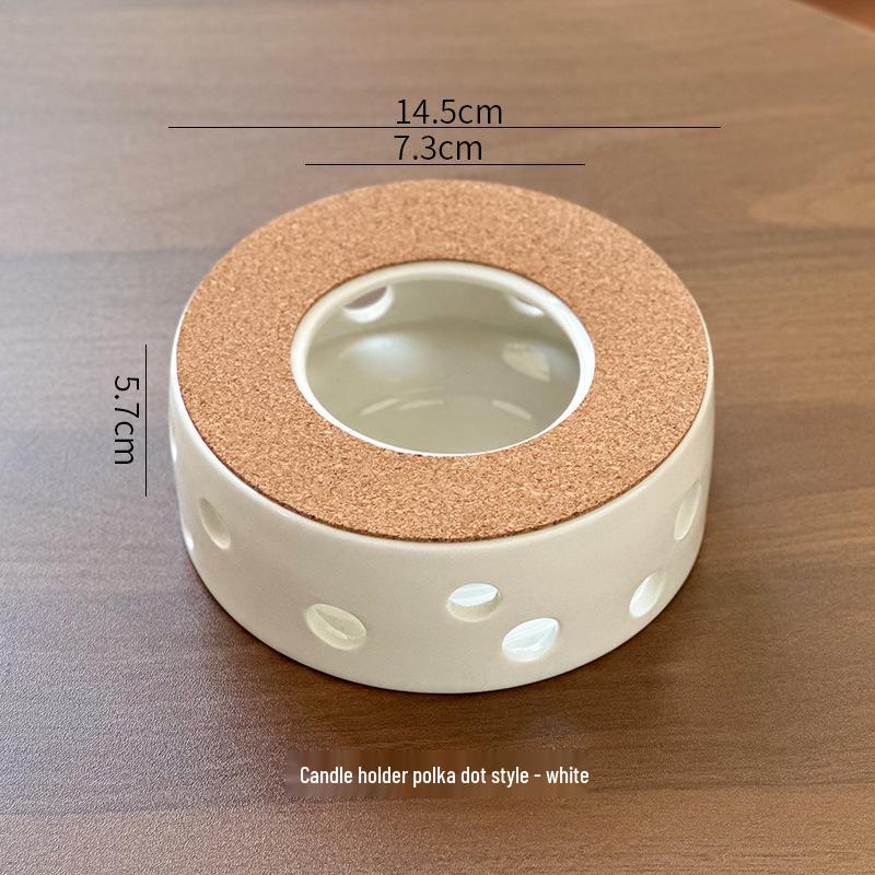 Ceramic Tea Warmer with Glass Holder and Insulating Base
Ceramic Tea Warmer with Glass Holder and Insulating Base