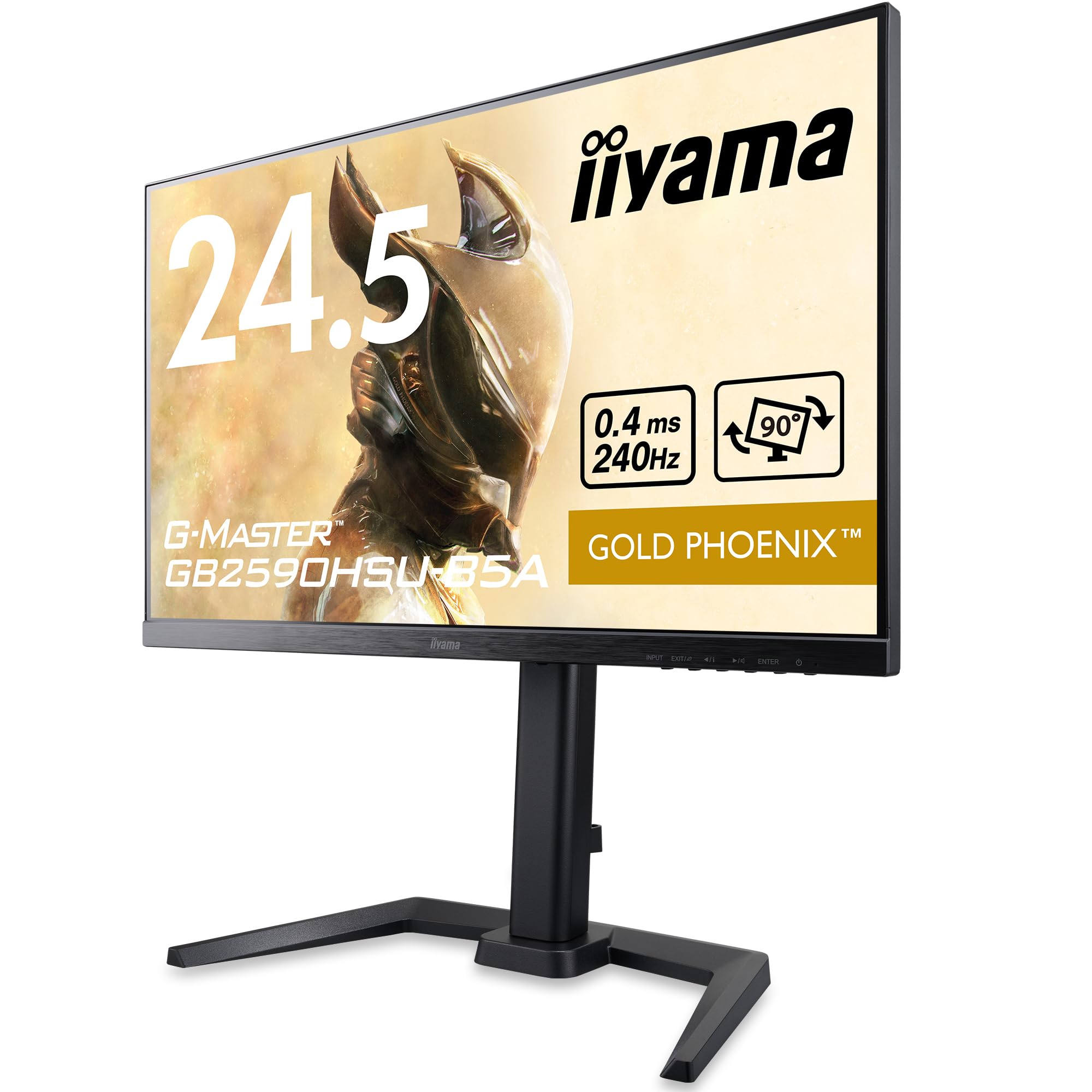 G-MASTER Gaming Monitor Display 24.5 inch 240Hz 0.4ms IPS Full HD Height Adjustment Angle Adjustment Vertical Rotation HDMI DisplayPort USB Hub All
G-MASTER Gaming Monitor Display 24.5 inch 240Hz 0.4ms IPS Full HD Height Adjustment Angle Adjustment Vertical Rotation HDMI DisplayPort USB Hub All