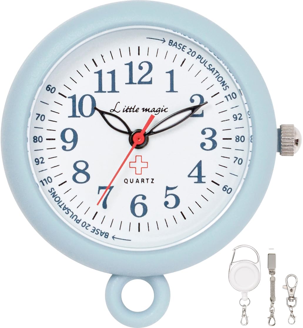 Class B Dial Nemophila Blue Nurse Watch 3 Types of Chains Luminescent 3 ATM Water Resistant Inverted Dial Watch Clip Keychain Chain Reel Japanese
Class B Dial Nemophila Blue Nurse Watch 3 Types of Chains Luminescent 3 ATM Water Resistant Inverted Dial Watch Clip Keychain Chain Reel Japanese