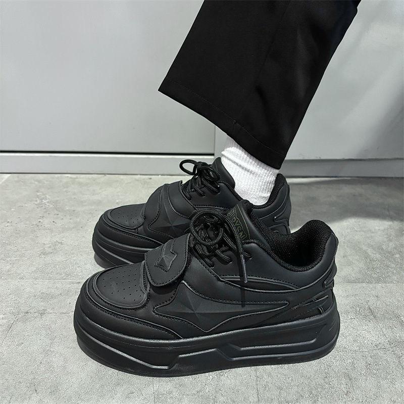 Korean version of student casual thick sole heightening trend couple men s and women s board shoes new student retro sports shoes autumn 36 чёрный
Korean version of student casual thick sole heightening trend couple men s and women s board shoes new student retro sports shoes autumn 36 чёрный