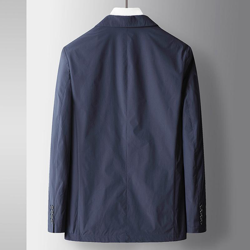 Autumn and Winter New Thin Velvet Inner Single Xiqing Middle-aged Casual Solid Color Suit Jacket Tide 175 сірий колір
Autumn and Winter New Thin Velvet Inner Single Xiqing Middle-aged Casual Solid Color Suit Jacket Tide 175 сірий колір