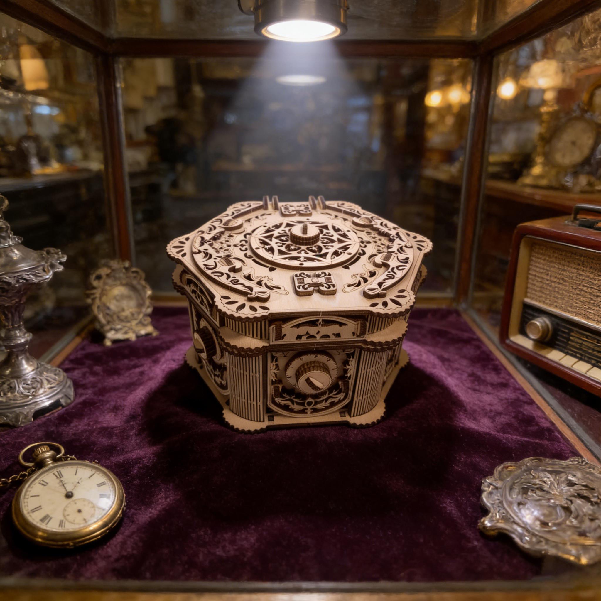 Jewelry Box 3D Wooden Puzzle Model the Ideal Holiday Gift: Ideal designed for Spooky Holiday Xmas plus Birthdays білий
Jewelry Box 3D Wooden Puzzle Model the Ideal Holiday Gift: Ideal designed for Spooky Holiday Xmas plus Birthdays білий