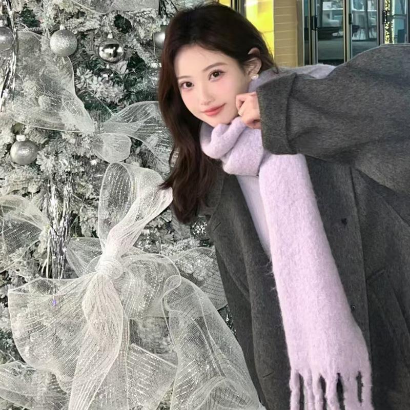 Solid Color Thick Large Scarf Women Men Autumn Winter Korean Style Student All-Match Shawl Warm Neck Scarf
Solid Color Thick Large Scarf Women Men Autumn Winter Korean Style Student All-Match Shawl Warm Neck Scarf