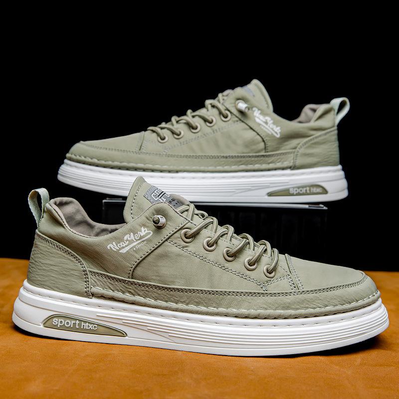 Мужская тканевая обувь, повседневная студенческая спортивная обувь, дышащая обувь на плоской подошве