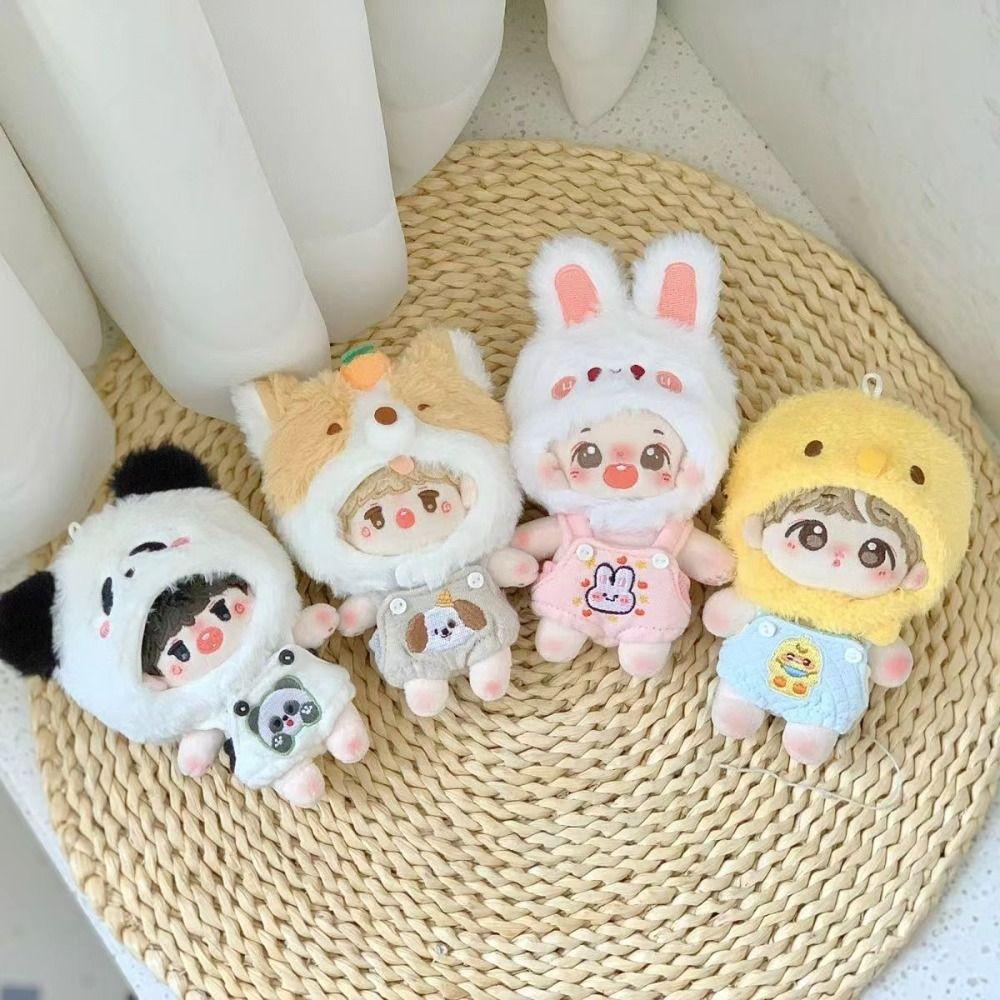 Stuffed Bear Idol Plush Doll Hat Cartoon 10CM Cotton Doll‘s Clothes Birthday Gift style E
Stuffed Bear Idol Plush Doll Hat Cartoon 10CM Cotton Doll‘s Clothes Birthday Gift style E